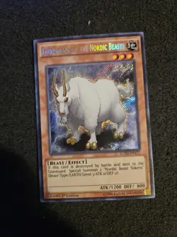 Tanngrisnir of the Nordic Beasts - LC5D-EN177 - Secret Rare (NM) - Yugioh - Image 1