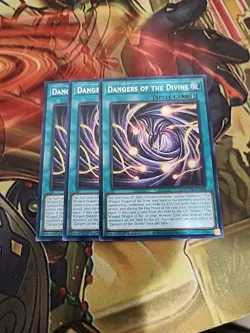 3X Dangers of the Divine - MZTM-EN008 - Rare - 1st Ed NM Yugioh - Image 1