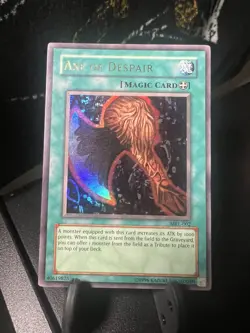 Yugioh Axe of Despair Ultra Rare MRL-002 1st Edition MP! - Image 1