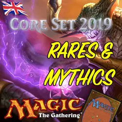 Magic the Gathering MTG Core Set 2019 M19 Mythic Rares & Rare Cards NM/M - Image 1