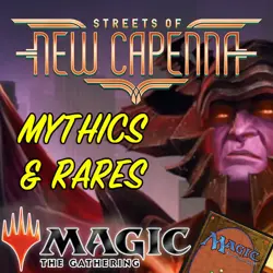 Magic the Gathering MTG Streets of New Capenna SNC Mythic Rares & Rare Cards NM - Image 1