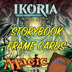 MTG Ikoria Lair of Behemoths Mythic STORYBOOK Showcase COMIC Frame Cards NM/M - Image 1