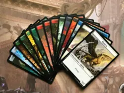 MTG Time Spiral Remastered TOKENS Full Set Card Bundle 15 Cards - Image 1
