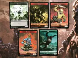 MTG Time Spiral Remastered TOKENS Full Set Card Bundle 15 Cards - Image 3