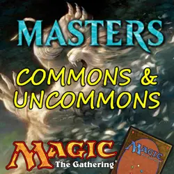 Magic the Gathering MTG MASTERS SETS Uncommon and Common Cards NM/M - Image 1