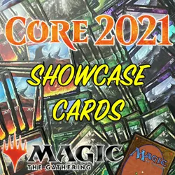 MTG Magic the Gathering Core Set 2021 M21 SHOWCASE Frame Cards NM/M - Image 1