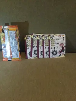 6 Pack Official Naruto Cards KAYOU Original 5 Cards/Booster Pack - Tier 2 Wave 1 - Image 5