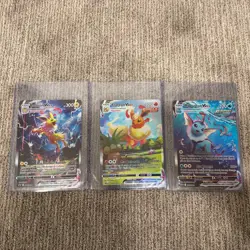 Jumbo Flareon, Jolteon & Vaporeon VMAX Oversized Pokemon Cards🔥 - Image 1