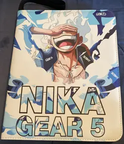 One Piece Luffy Gear 5 Binder 9 Pocket 50 Pages TCG Holds 900 Cards - Image 1
