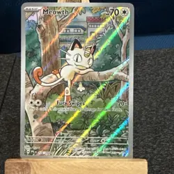 Meowth 106/094 Me02 Phantasmal Flames - Holo Rare Pokemon Card - Mint - TCG - Image 1