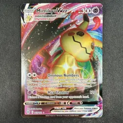 Pokemon TCG Mimikyu VMAX Brilliant Stars 069/172 Full Art Ultra Rare Holo Card - Image 1
