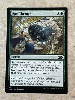 MTG NM Ram Through [Jumpstart 2022] - Image 1