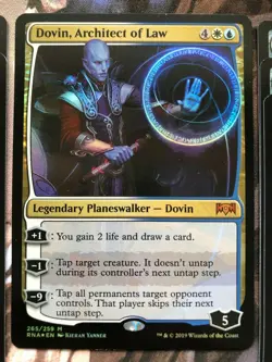 MTG RNA Dovin Architect of Law Planeswalker FOIL Mythic +2 Rares +3 Uncommons - Image 2
