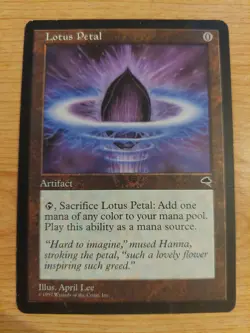 Lotus Petal - 294 (Tempest) - Lightly Played LP - Common - Image 1