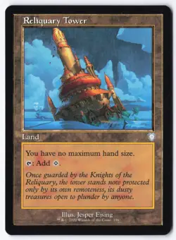 Reliquary Tower (Retro Frame) U Commander: The Brothers' War 196 NM - Image 1
