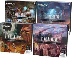 Magic The Gathering Final Fantasy Scene Box All Four Scenes New in Hand - Image 1