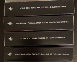Magic The Gathering Final Fantasy Scene Box All Four Scenes New in Hand - Image 2