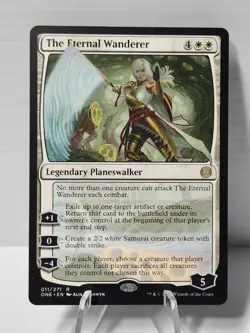 X 1 The Eternal Wanderer Phyrexia: All Will Be One 011 MTG Magic The Gathering - Image 1