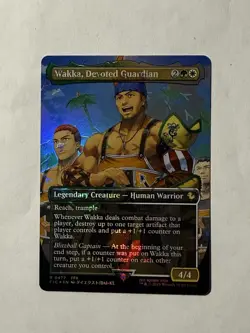 Wakka, Devoted Guardian Chocobo Track FOIL (FIC 0477) MTG Final Fantasy 2025 - Image 1