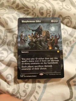 Blasphemous Edict (Borderless) Foundations Regular - Image 1