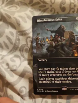 Blasphemous Edict (Borderless) Foundations Regular - Image 2