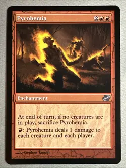MTG / Pyrohemia / PLC / #119 / Regular / Uncommon / NM - Image 1