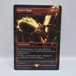 Kratos' Rage - Pyrohemia NM #2210 Regular MTG Secret Lair x God of War: Greek - Image 1
