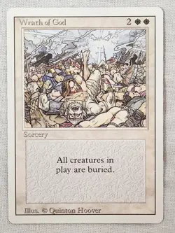 NM Wrath of God Revised Mtg Magic the Gathering - Image 1