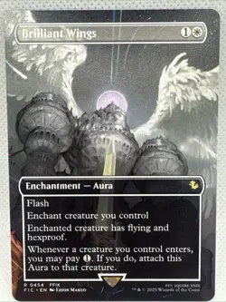 Brilliant Wings (Borderless) Commander: Final Fantasy Regular - Image 1