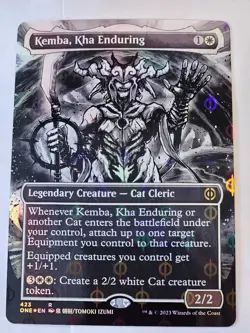 MTG - Kemba, Kha Enduring FOIL Step and Compleat - Phyrexia All Will Be One - Image 1