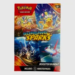 Pokemon TCG Surging Sparks SV08 Booster Bundle 6 packs Sealed FREE PRIORITY SHIP - Image 1