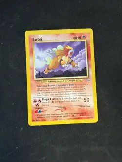 Pokemon Tcg Entei 17/64 Neo Revelation 2001 Non Holo Rare NM 2 - Image 1