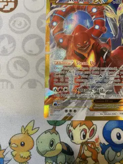 Pokemon TCG XY - Steam Siege 115/114 Volcanion EX (Secret) Full Art: NM - Image 4
