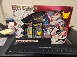 Pokemon TCG Celebrations Dark Sylveon V Collection Factory Sealed Box. - Image 2