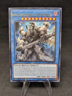 Demise, Supreme King of Armageddon -Yugioh- Cybernetic Horizon -MISPRINT- NM - B - Image 1
