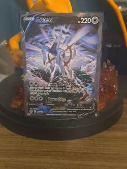 Pokemon TCG Arceus v Sword & Shield Brilliant Stars Holo Ultra Rare Card 166/172 - Image 1