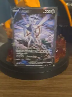 Pokemon TCG Arceus v Sword & Shield Brilliant Stars Holo Ultra Rare Card 166/172 - Image 2