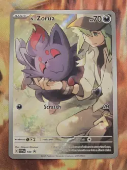 N's Zorua 189 Sv: Scarlet & Violet Promo Cards Holo - Image 1