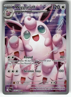Wigglytuff 105/094 ME02: Phantasmal Flames NM Pokemon Card TCG - Image 1