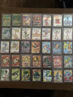 Pokemon Scarlet & Violet ex Card Lot (35 Cards) - Image 1
