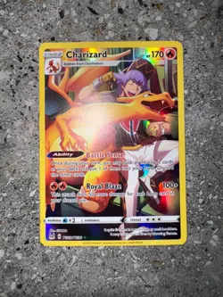 Pokemon TCG Cards Charizard TG03/TG30 Lost Origin Trainer Gallery Art Rare Holo - Image 3