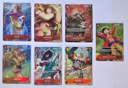 One Piece TCG ST-21 Gear 5 Full Art Promos Lot 10 Of 15 Cards - Image 3