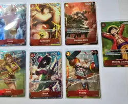 One Piece TCG ST-21 Gear 5 Full Art Promos Lot 10 Of 15 Cards - Image 5