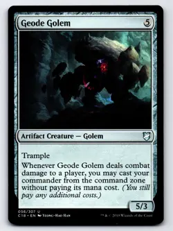 Geode Golem U Commander 2018 # 56 NM Normal - Image 1