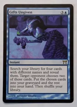 MTG - Gifts Ungiven - Champions of Kamigawa 62/306 - Regular Rare - Game Changer - Image 1