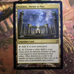 Nykthos, Shrine to Nyx ~ Theros - Rare - Land - [ Magic MTG ] - Image 1
