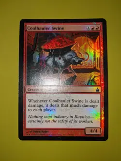 FOIL Coalhauler Swine x1 Ravnica: City of Guilds 1x Magic the Gathering MTG - Image 1