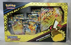 CROWN ZENITH PIKACHU VMAX Special Collection Pokemon TCG Factory Sealed 2023 - Image 1