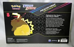 CROWN ZENITH PIKACHU VMAX Special Collection Pokemon TCG Factory Sealed 2023 - Image 2