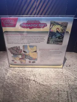 Pokemon Scarlet & Violet TCG Paradox Rift Elite Trainer Box Roaring Moon + Case - Image 2